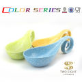 Korean yellow decorative ceramic porcelain spoon bowls